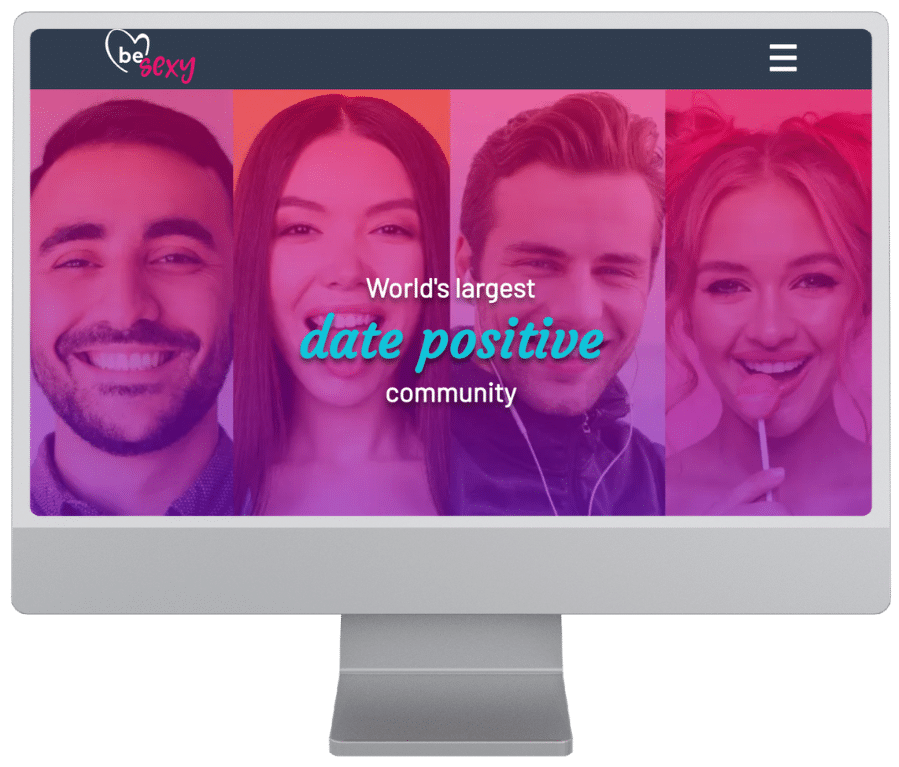 Illustration de l'interface du site de rencontre Bexsexy