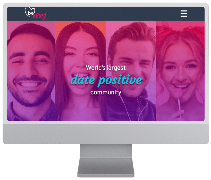 Illustration de l'interface du site de rencontre Bexsexy