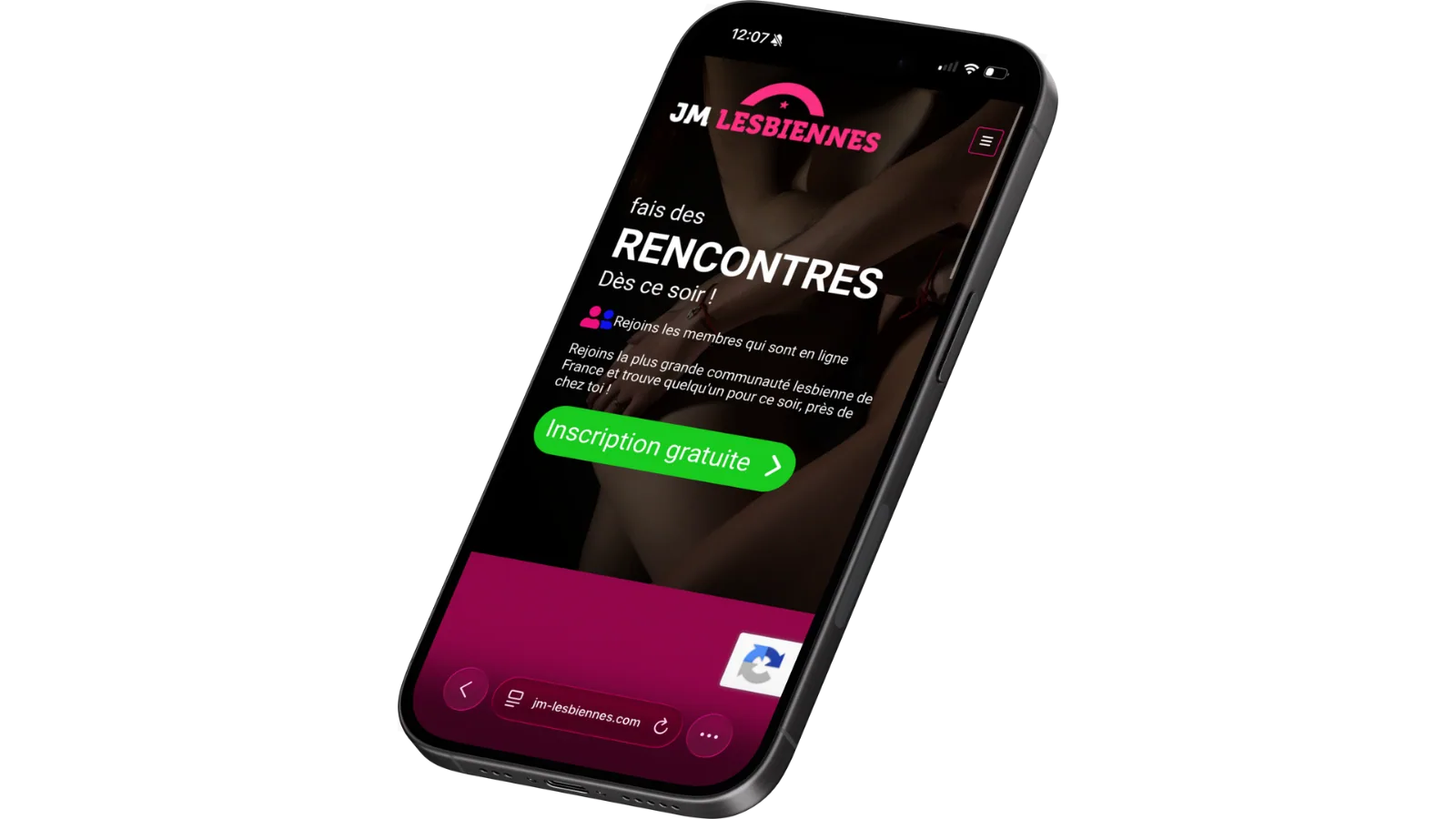 Page d'accueil de JM Lesbiennes