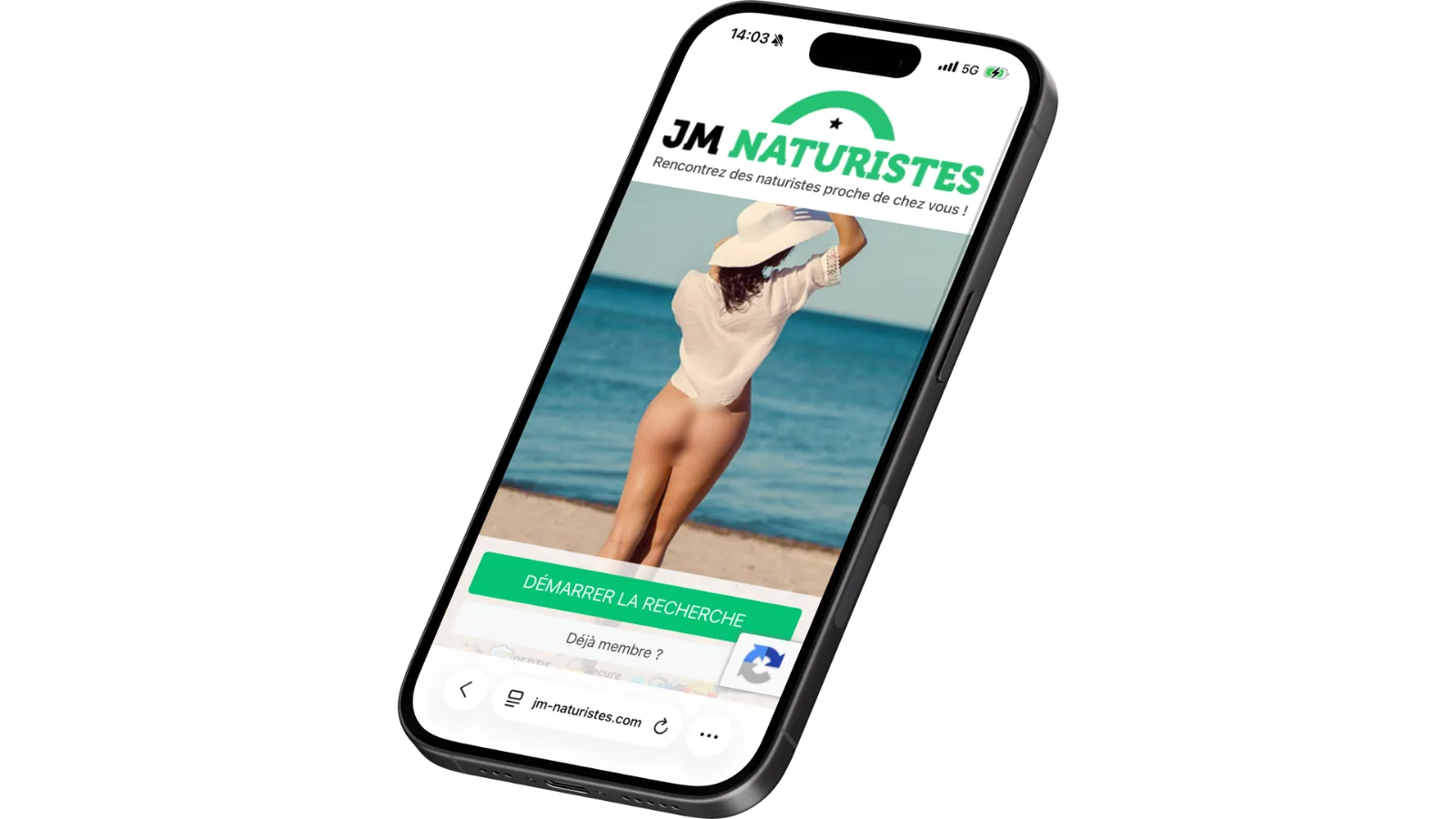 Page d'accueil de JM Naturiste